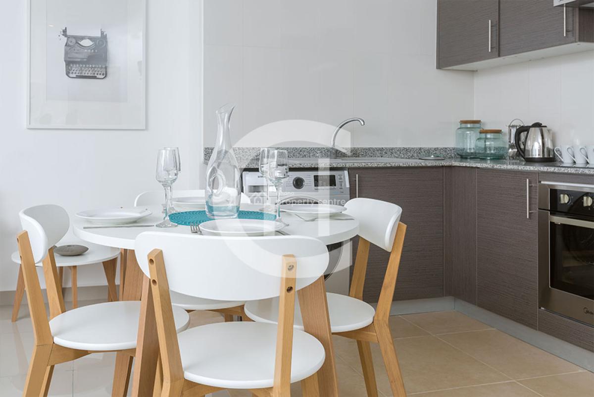 Furnished 3 Bedroom Apartment - The Gallery By Clifton Homes, Shiashie, East Legon, Accra, Apartment for Rent