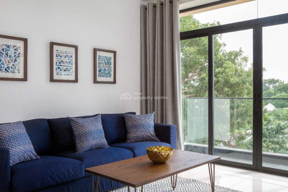 Furnished 1 Bedroom Apartment - Embassy Gardens By Clifton Homes, 3rd Circular Road, Cantonments, Accra, Mini Flat for Rent