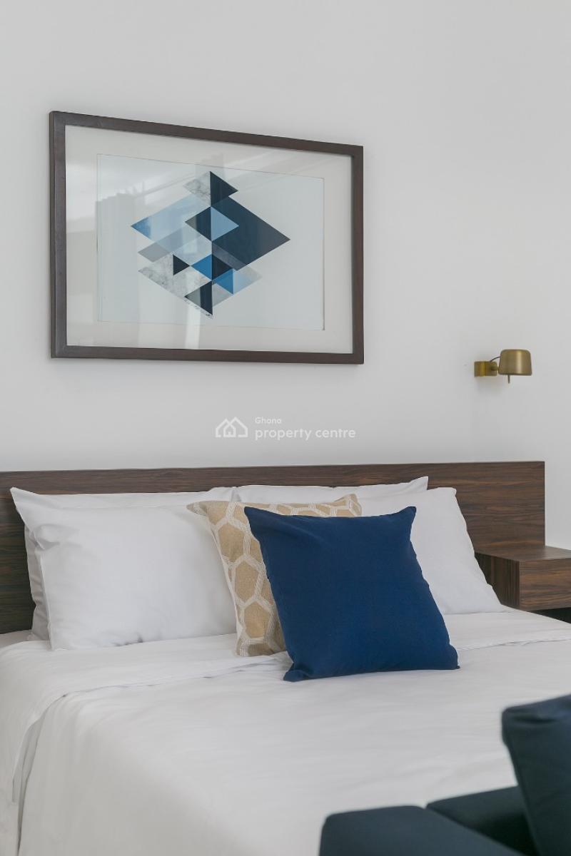 Furnished 1 Bedroom Apartment - Embassy Gardens By Clifton Homes, 3rd Circular Road, Cantonments, Accra, Mini Flat for Rent