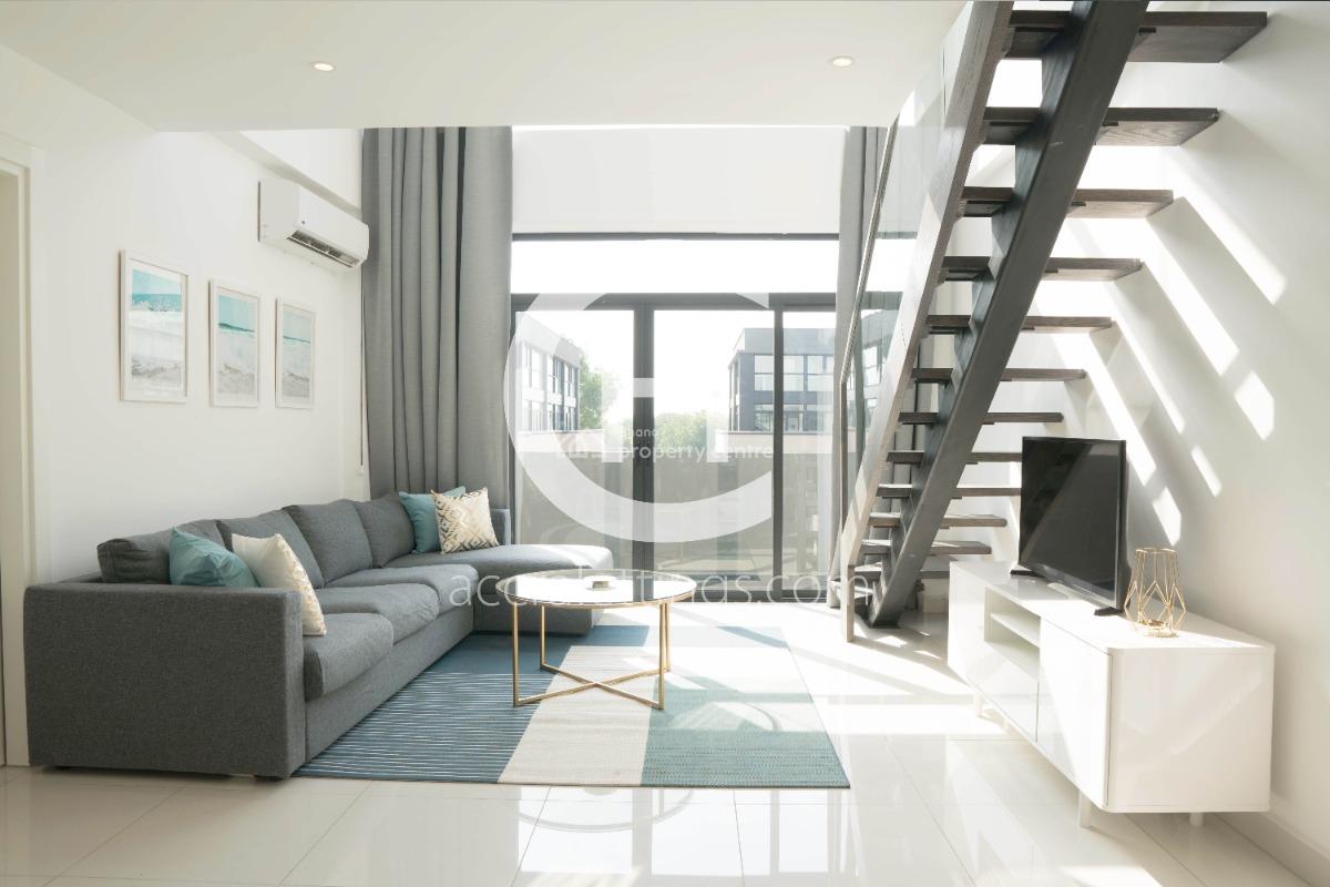 Furnished 2 Bedroom Duplex - Embassy Gardens By Clifton Homes, 3rd Circular Road, Cantonments, Accra, Apartment for Rent