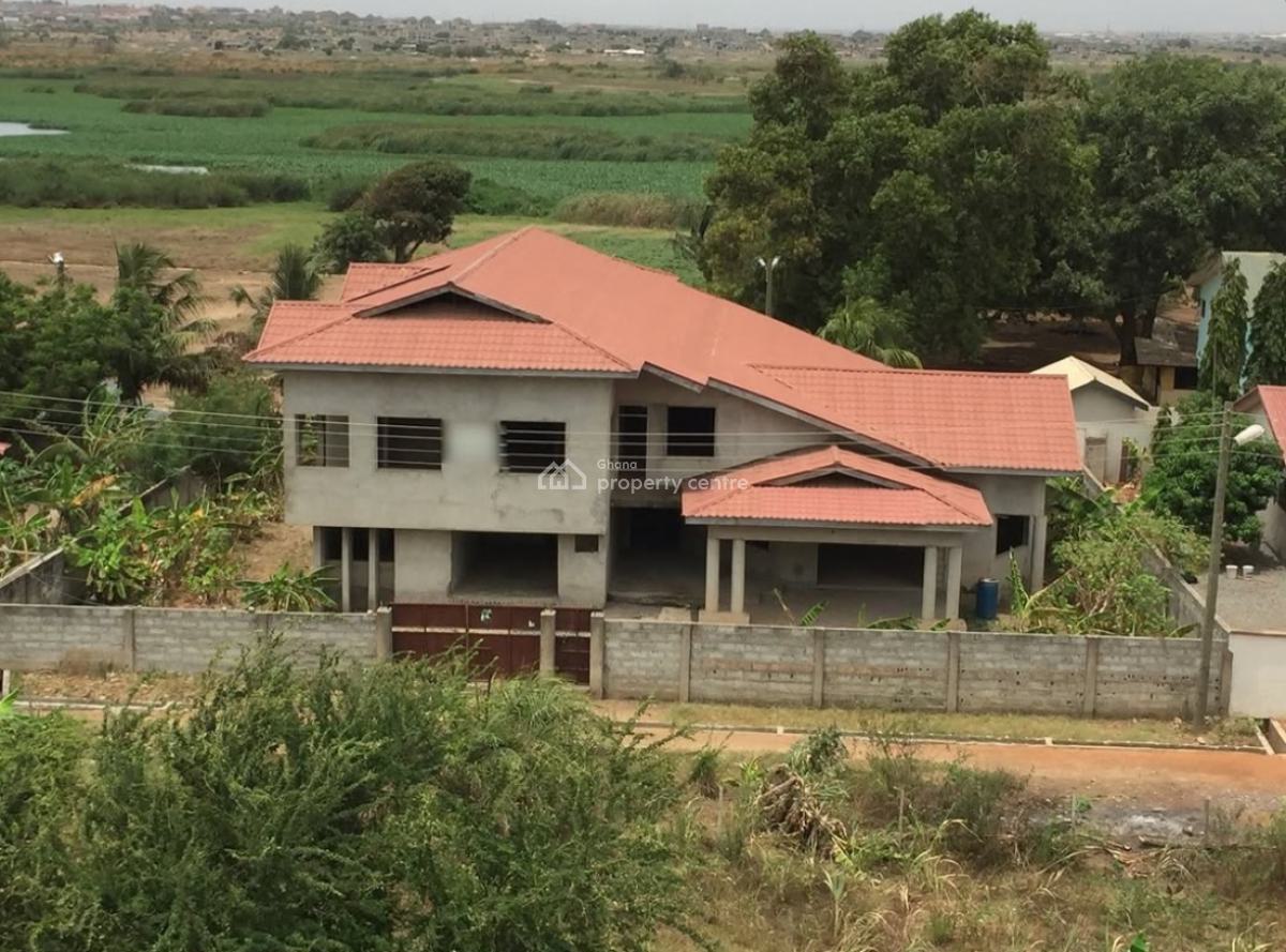 Fairly Completed 6 Bedroom House, International Maritime Hospital, Community 3, Tema, Accra, Detached Duplex for Sale