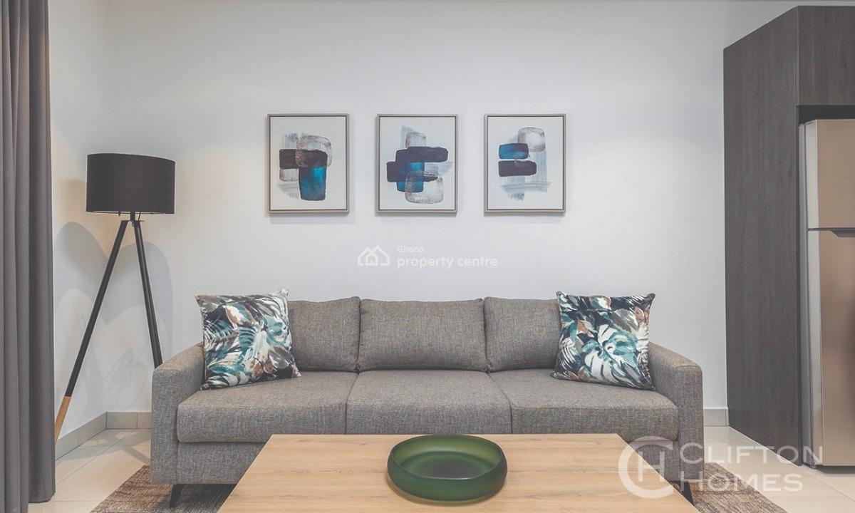 Furnished 1 Bedroom  - The Lennox By Clifton Homes, Patrice Lumumba Street, Airport Residential Area, Accra, Apartment for Rent