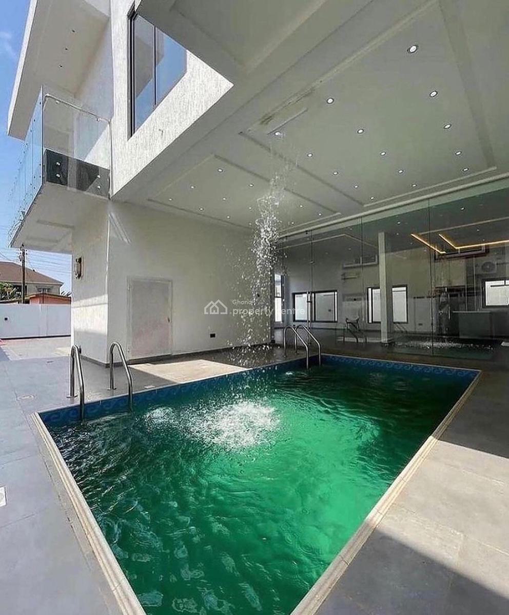 Newly Built Executive 4 Bedrooms Houses an Outhouse and Swimming Pool, Adjiringanor, East Legon, Accra, House for Sale