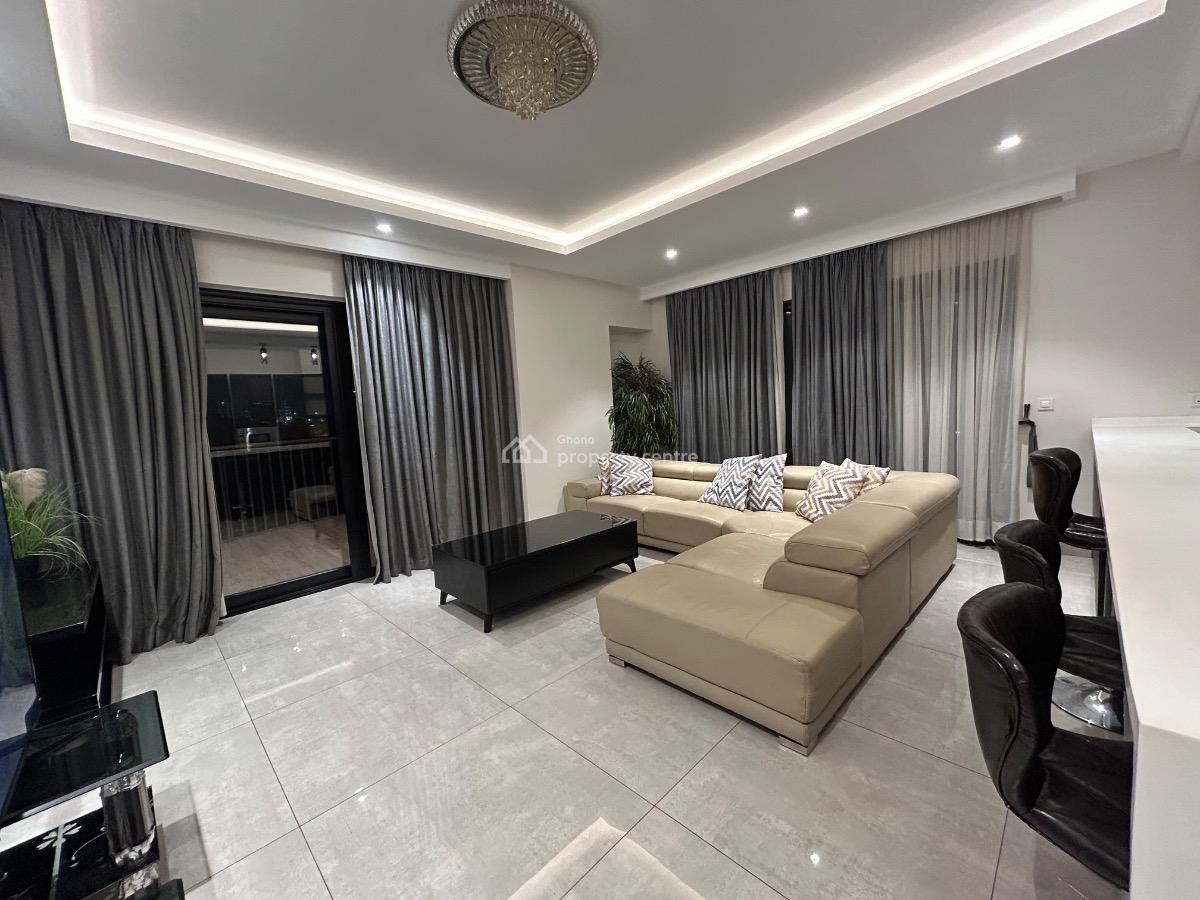 Luxury 2 Bedrooms Furnished Apartment, The Mirage, Airport Residential Area, Accra, Apartment for Rent
