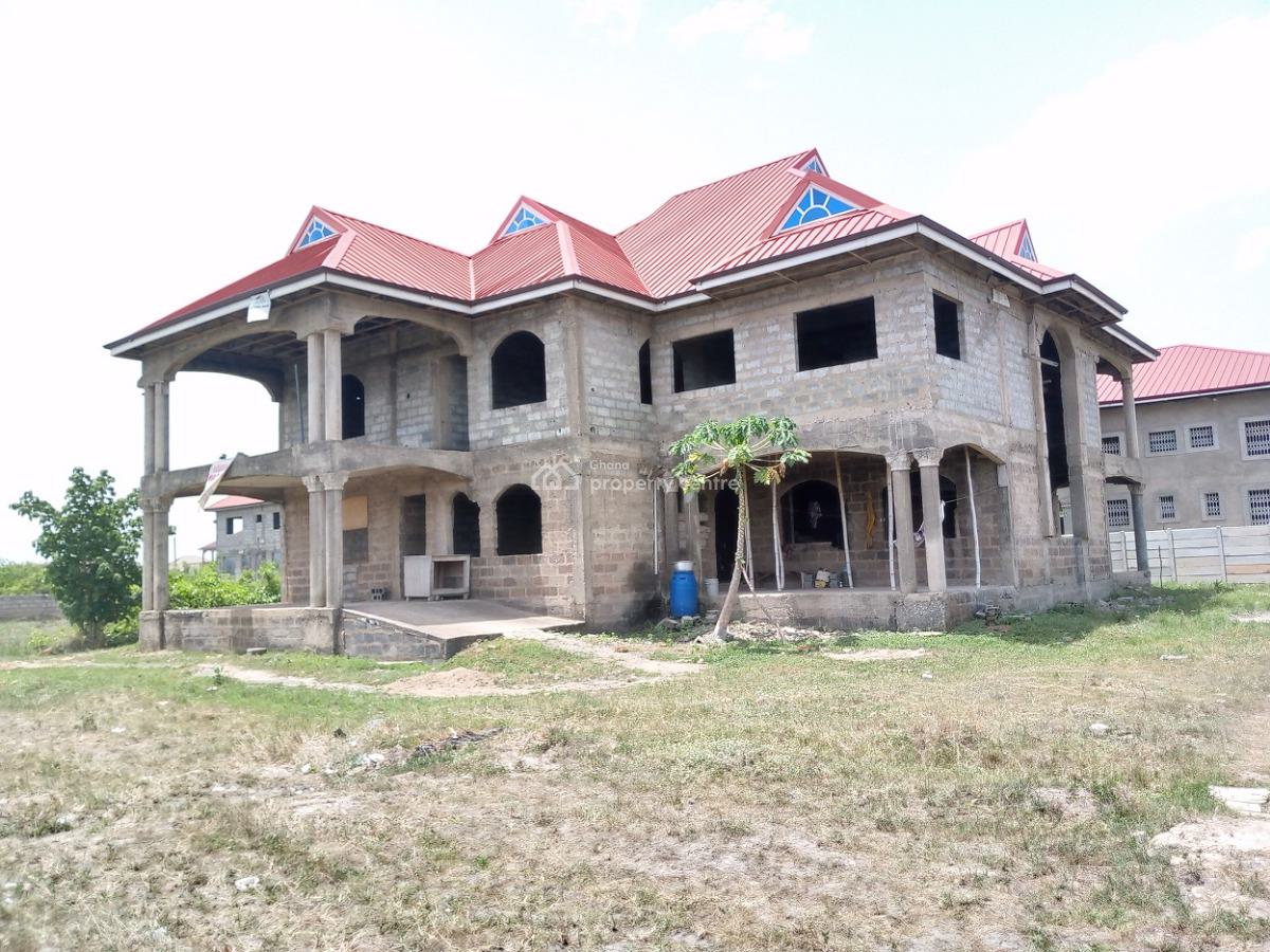 Ucompleted 7 Bedroom House, Apolonia, Oyibi, Accra Metropolitan, Accra, House for Sale