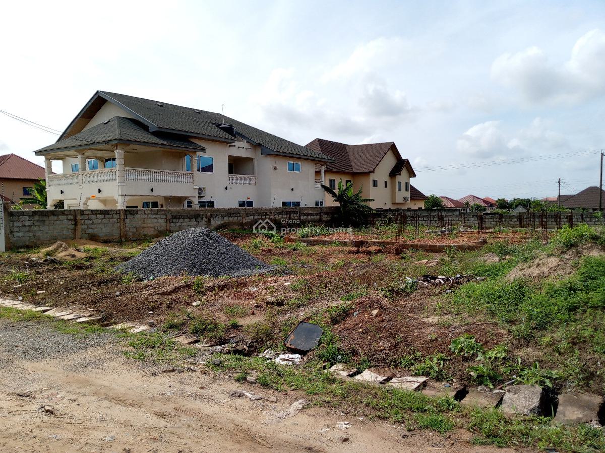 Foundation on 1 Plot, Community 25, Tema, Accra, Land for Sale