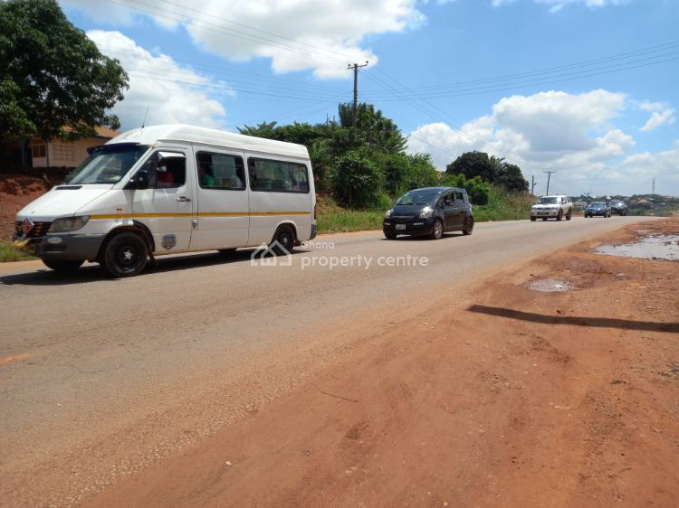 For Sale Highway Road Side Plot., Pakyi No 2. Santasi Anwiankwanta