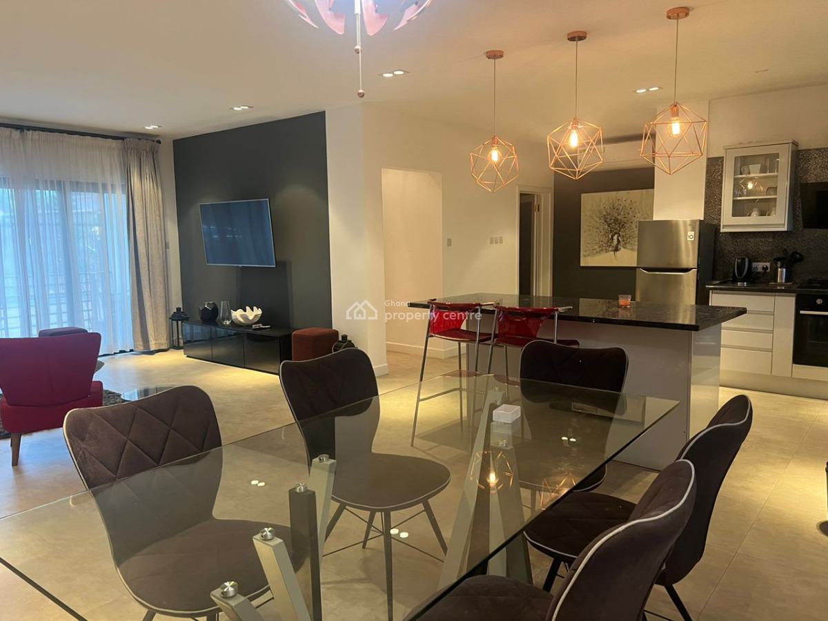 Luxury Furnished 2 Bedroom Apartments, East Airport, Airport Residential Area, Accra, Apartment for Rent