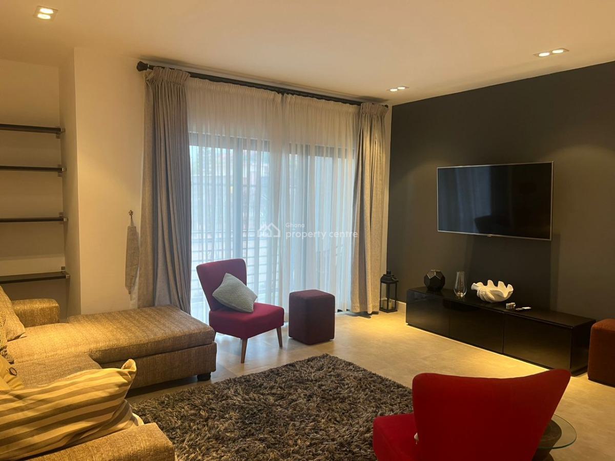 Luxury Furnished 2 Bedroom Apartments, East Airport, Airport Residential Area, Accra, Apartment for Rent