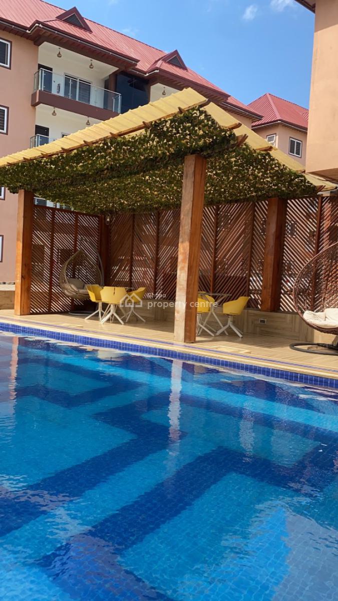 Furnished Apartment with Pool for Long Term Tenure, School Junction, Adjiringanor, Adjiringanor, East Legon, Accra, Apartment for Rent