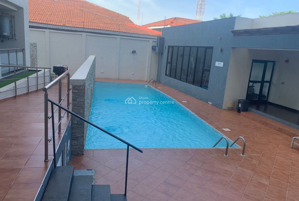 Fully Furnished 3 Bedroom Apartment with Swimming Pool, West Airport, Airport Residential Area, Accra, Apartment for Rent