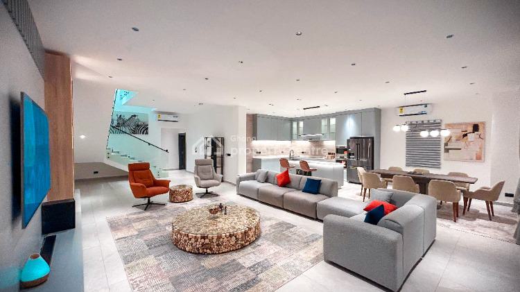 Fully Furnished 4 Bedrooms House with Bq & Swimming Pool, East Legon Hills, East Legon, Accra, House for Sale