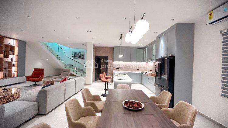 Fully Furnished 4 Bedrooms House with Bq & Swimming Pool, East Legon Hills, East Legon, Accra, House for Sale