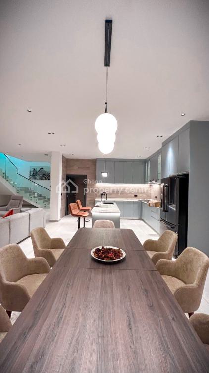 Fully Furnished 4 Bedrooms House with Bq & Swimming Pool, East Legon Hills, East Legon, Accra, House for Sale