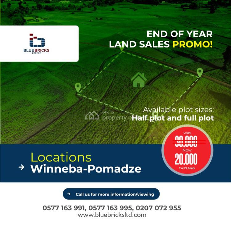 For Sale Serviced Plots Of Land, Winneba Pomadzie Road, Effutu