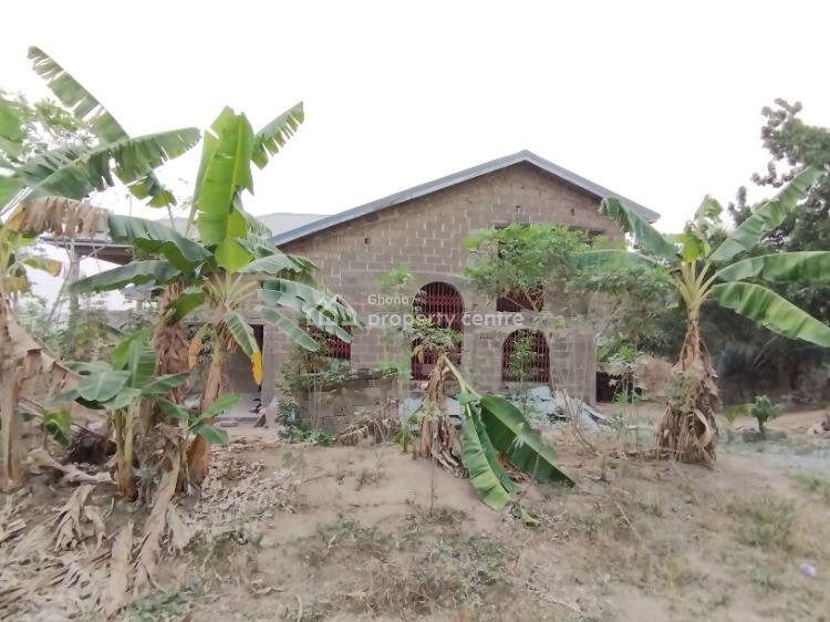 6 Bedroom Uncompleted House, Ak/26, Junction 4, Adweso, New-juaben Municipal, Eastern Region, Apartment for Sale