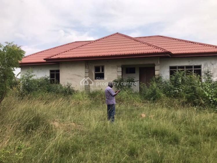 2 Bedroom Uncompleted House with Study, Afienya Road, Afienya, Tema, Accra, House for Sale