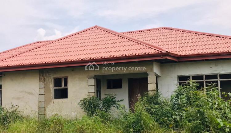 2 Bedroom Uncompleted House with Study, Afienya Road, Afienya, Tema, Accra, House for Sale