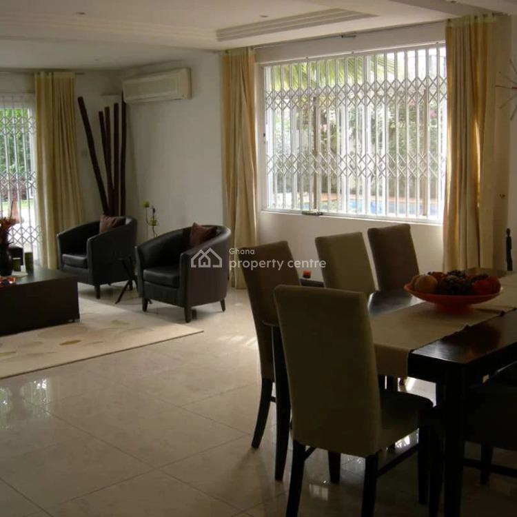 Executive Furnished 4 Bedroom House with Swimming Pool at Dzorwulu, Dzorwulu, Accra, House for Rent