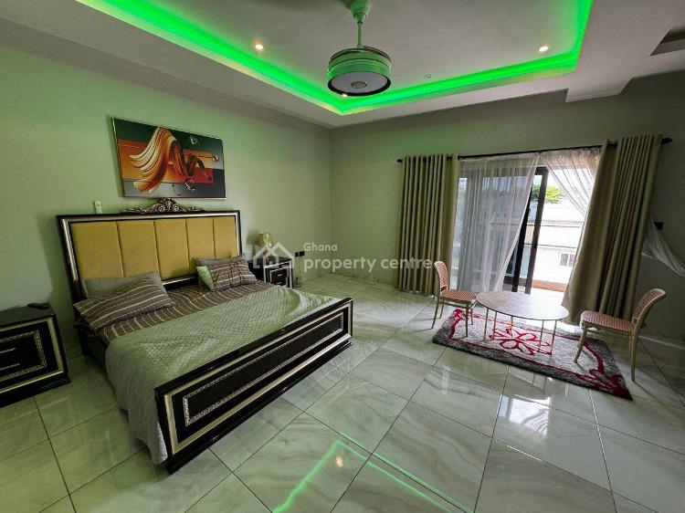 Executive Fully Furnished 5 Bedrooms House with Pool at Cantonments, Cantonments, Accra, House for Rent