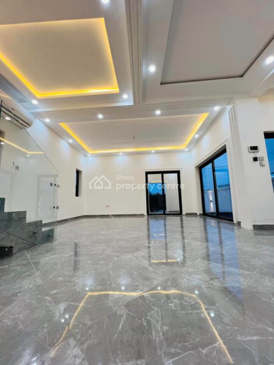 Executive 4 Bedroom Self Compound House with Bq & Pool, Adjiringanor, East Legon, Accra, House for Sale