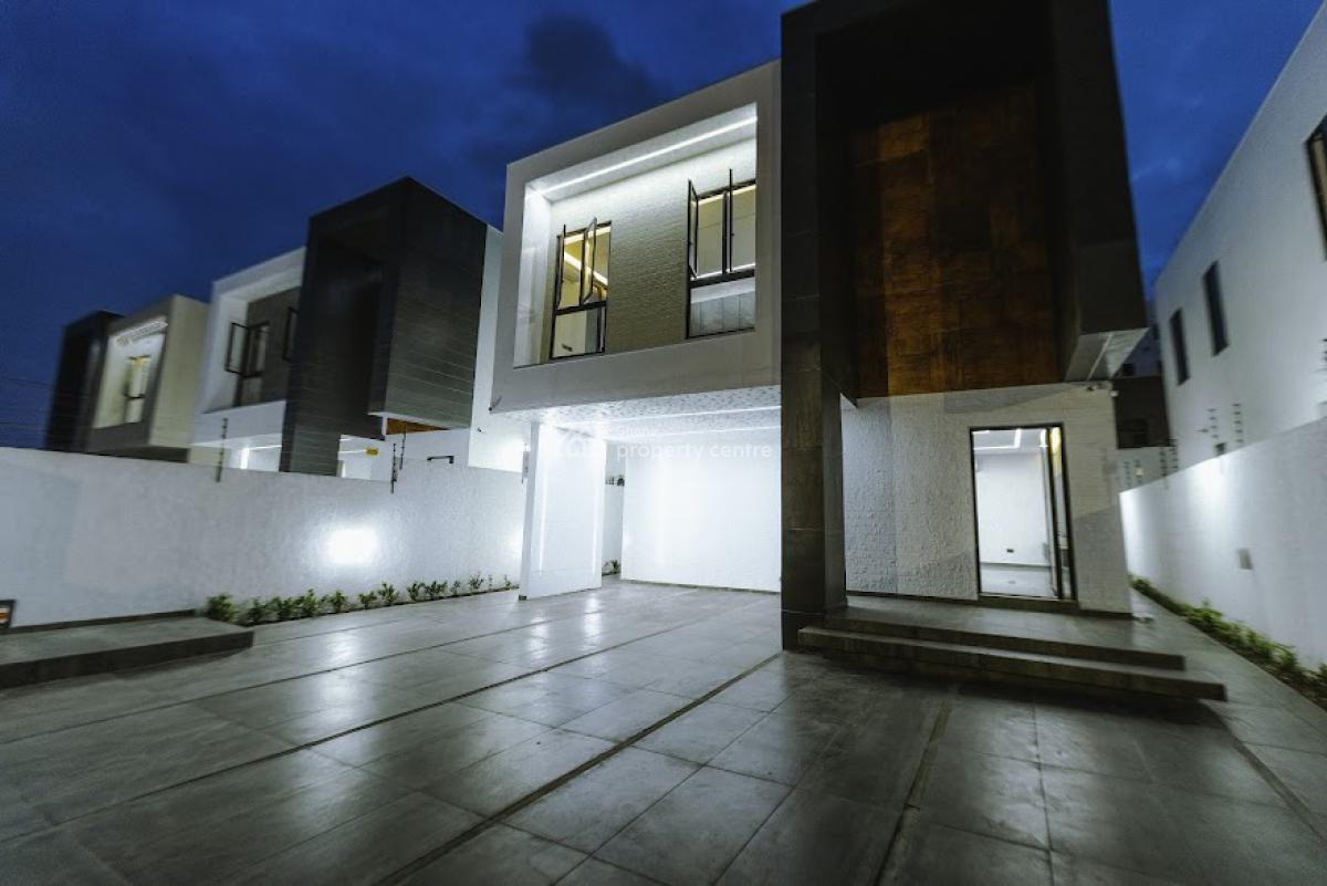 Detached 3 Bedroom Duplex with Staff Quarters, Mahama Road, East Airport, Airport Residential Area, Accra, Detached Duplex for Sale