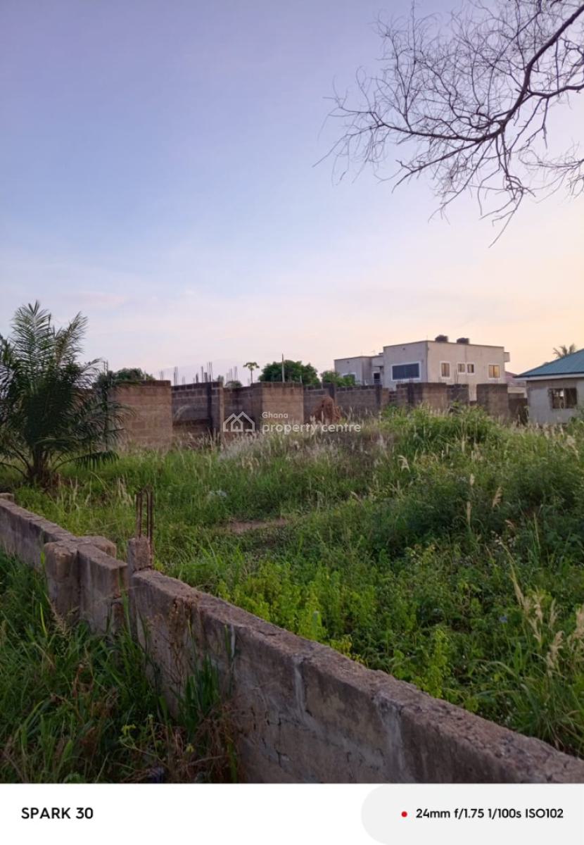 2 Units of 2brm Unroofed with Storey Foundation @ Nsakina/manhean, Nsakina Manhean, Ga East Municipal, Accra, House for Sale