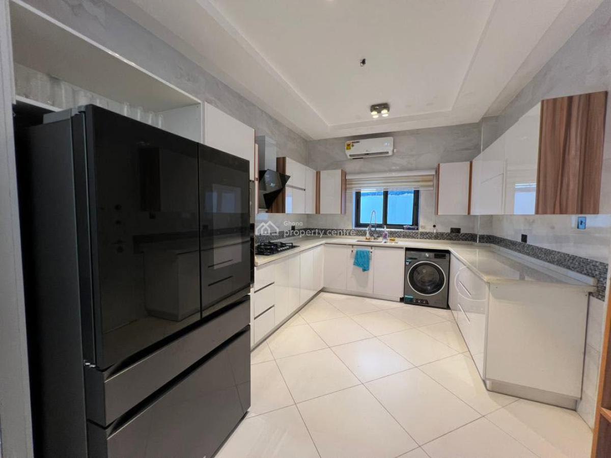 Executive Furnished 4 Bedroom House with Pool & Bq at Adjiringanor, Adjiringanor, East Legon, Accra, House for Rent