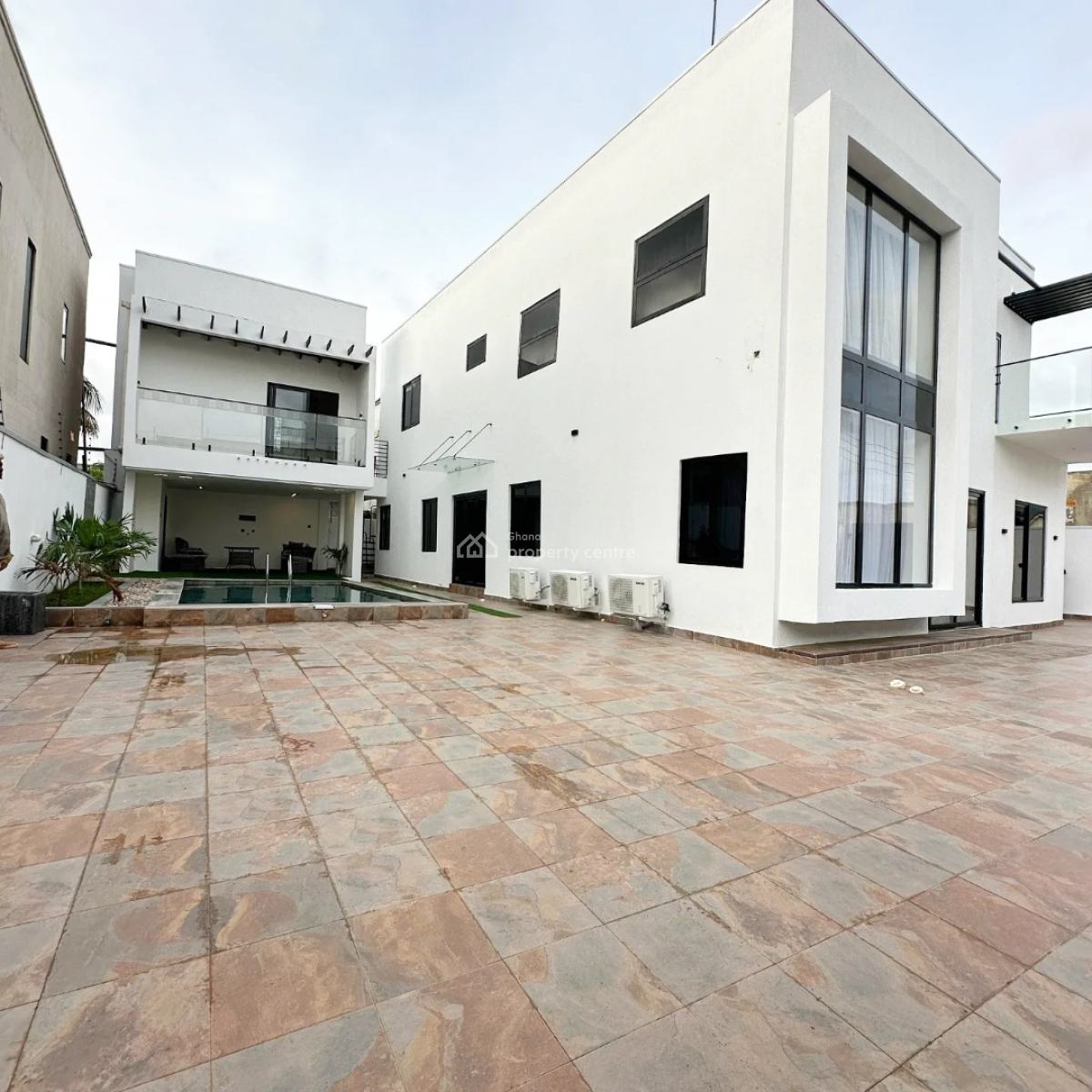 Executive Fully Furnished 4 Bedrooms on Full Plot of Land, East Legon Hills, East Legon, Accra, House for Sale