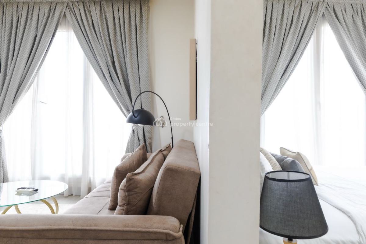 Furnished 1 Bedroom with Swimming Pool and Gym, Airport Residential Area, Accra, Mini Flat Short Let