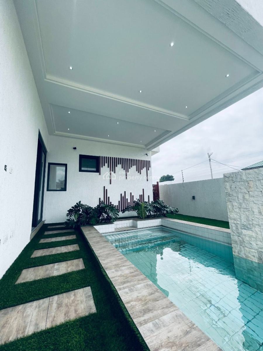 Executive Newly Built 4 Bedrooms Detached House with Bq & Pool, East Legon, Accra, House for Sale