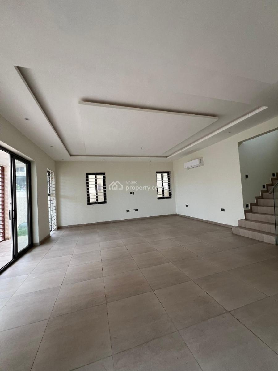 Detached 3 Bedroom Duplex with Staff Quarters for 1.5 Years Contract, Tseaddo, East Airport, Airport Residential Area, Accra, Detached Duplex for Rent