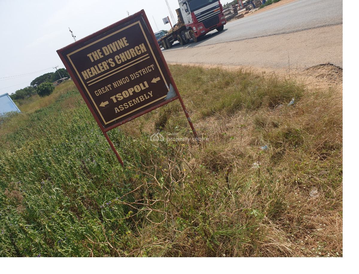 Smooth Reduction Promo on Plots, Police Barrier, Tsopoli, Ningo Prampram District, Accra, Residential Land for Sale