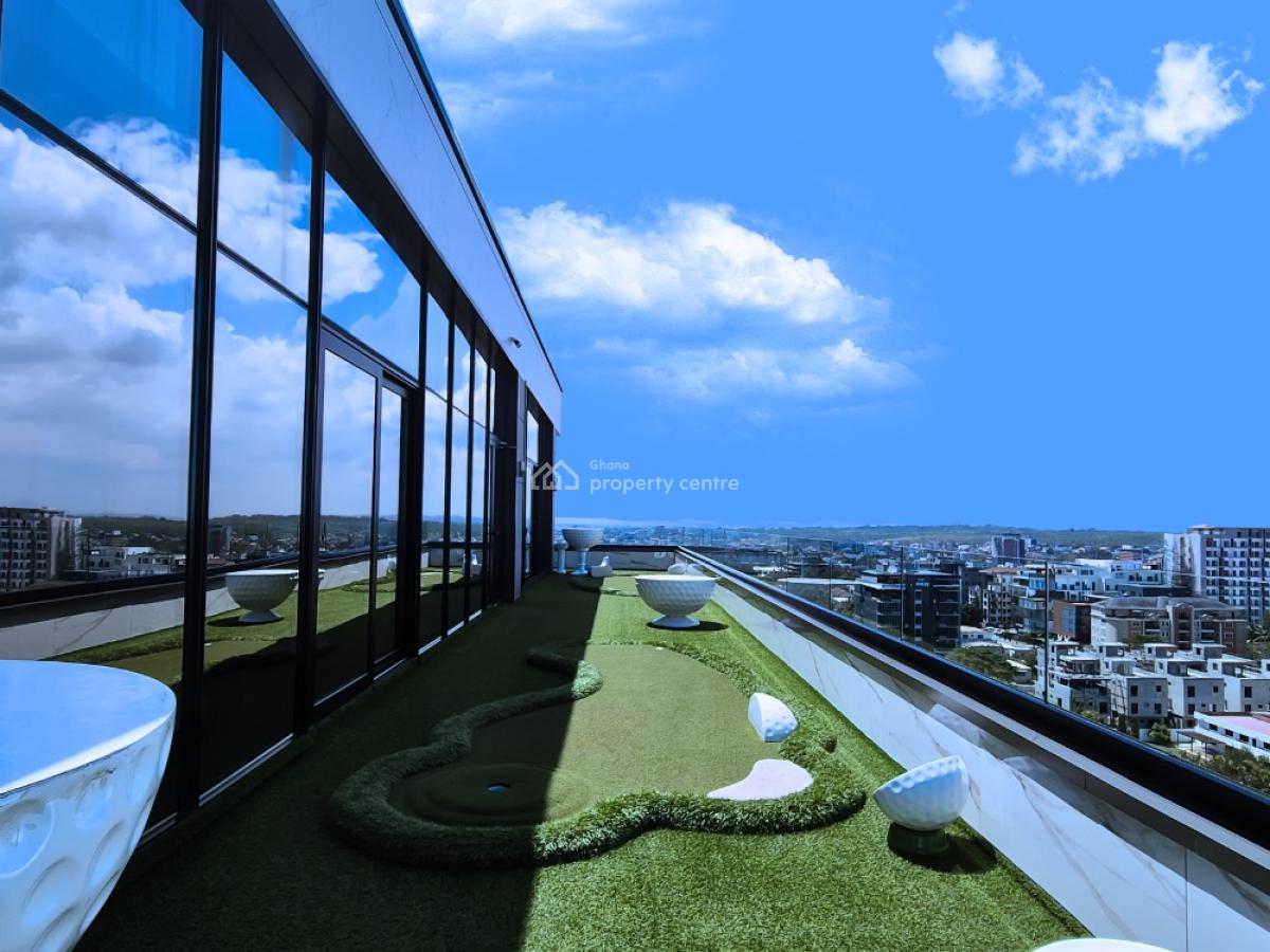 3 Bedroom Apartment with Staff Quarters, Swimming Pool & Gym, Airport Residential Area, Accra, Apartment for Rent