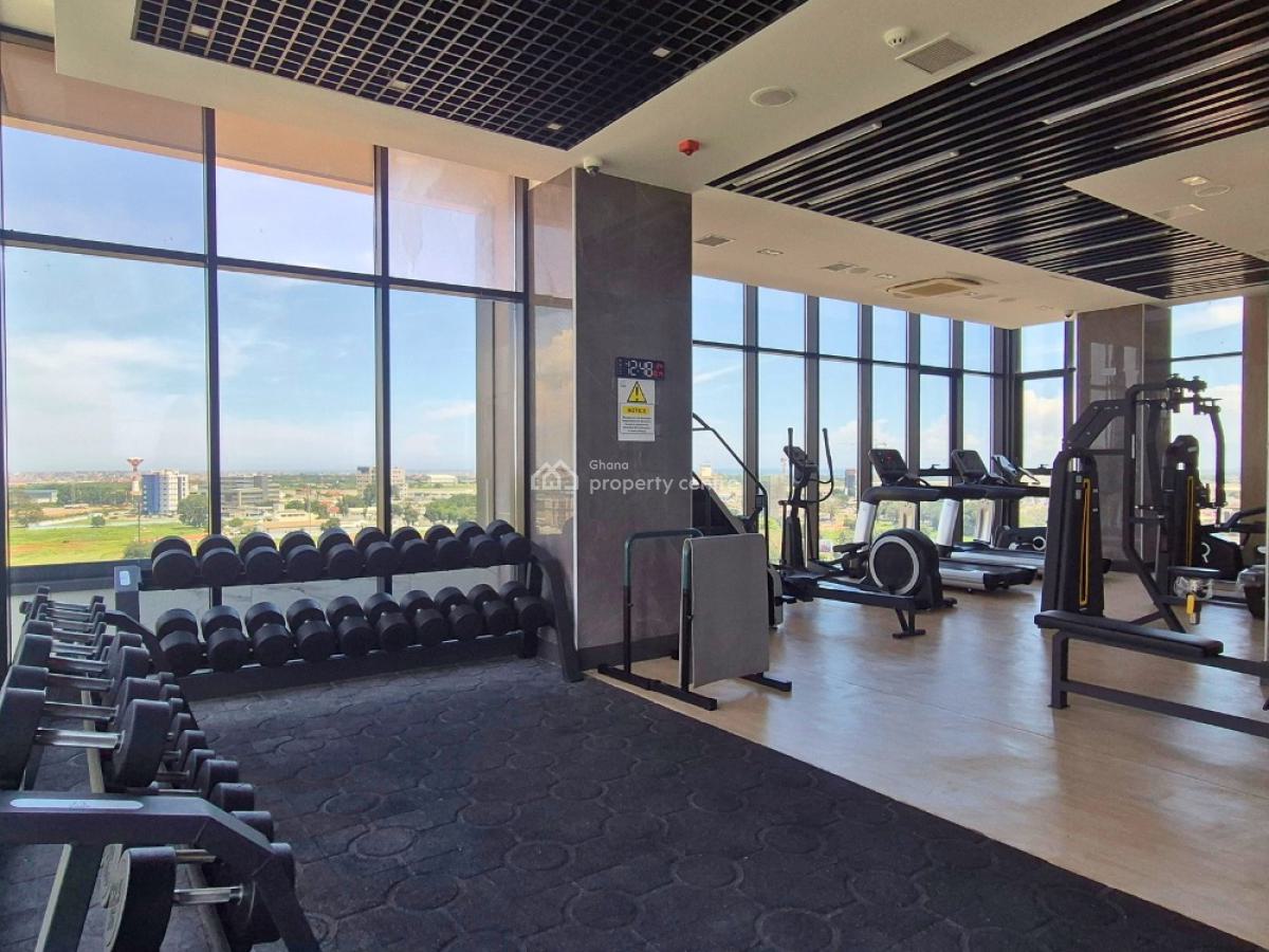 3 Bedroom Apartment with Staff Quarters, Swimming Pool & Gym, Airport Residential Area, Accra, Apartment for Rent