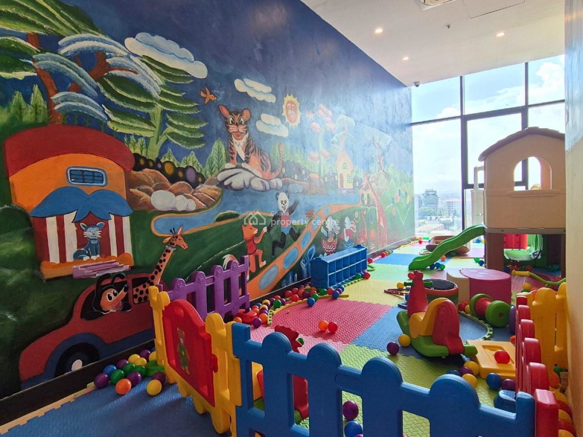 3 Bedroom Apartment with Staff Quarters, Swimming Pool & Gym, Airport Residential Area, Accra, Apartment for Rent