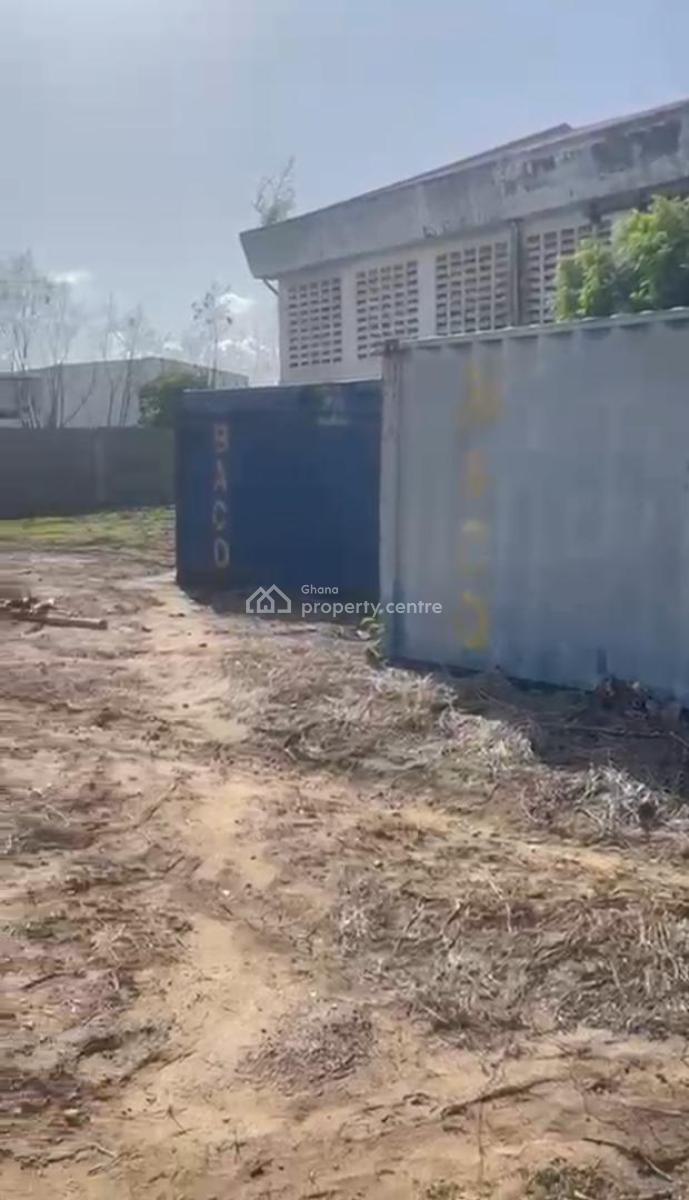 4.14 Acres Land with an Uncompleted Warehouse, Spintex, Accra, Land for Sale
