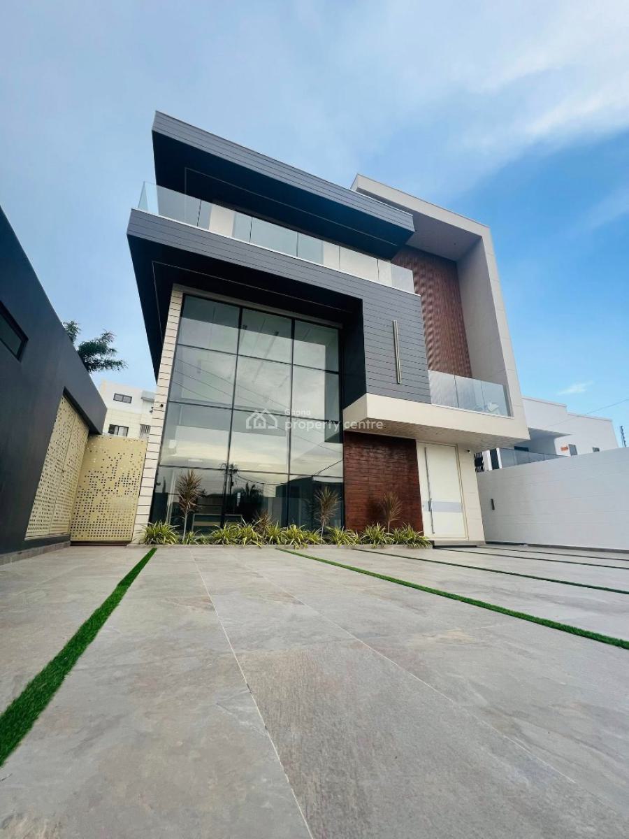 Executive 6 Bedrooms, East Airport, Airport Residential Area, Accra, House for Sale