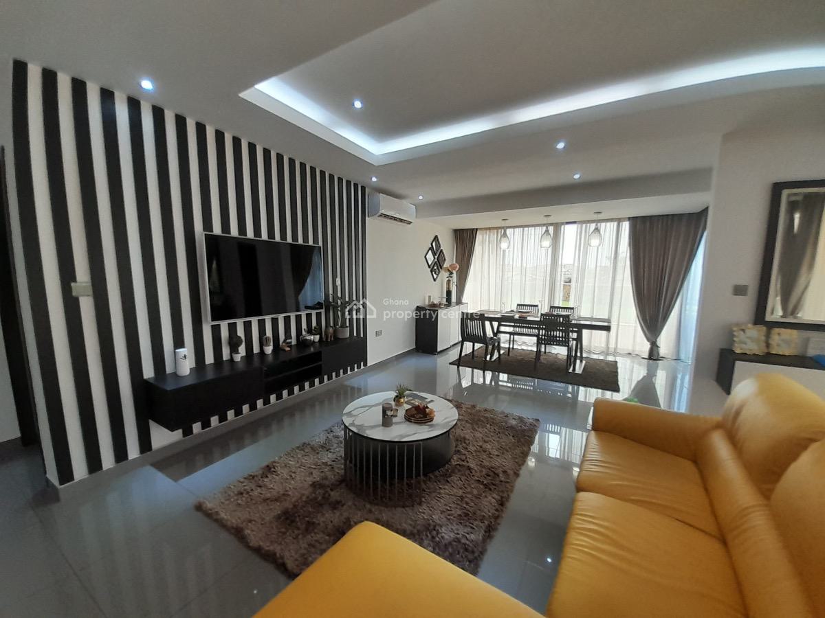 Furnished 4 Bedroom Duplex in a Gated Community, School Junction, Nana Krom, East Legon, Accra, Detached Duplex for Rent