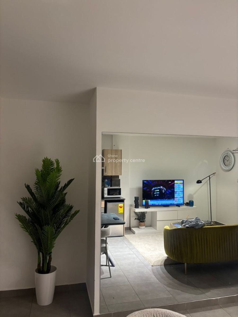 Luxury 1 Bedroom Furnished Apartment with Pool, Eastlegon, South Shiashie, Accra, Mini Flat for Sale