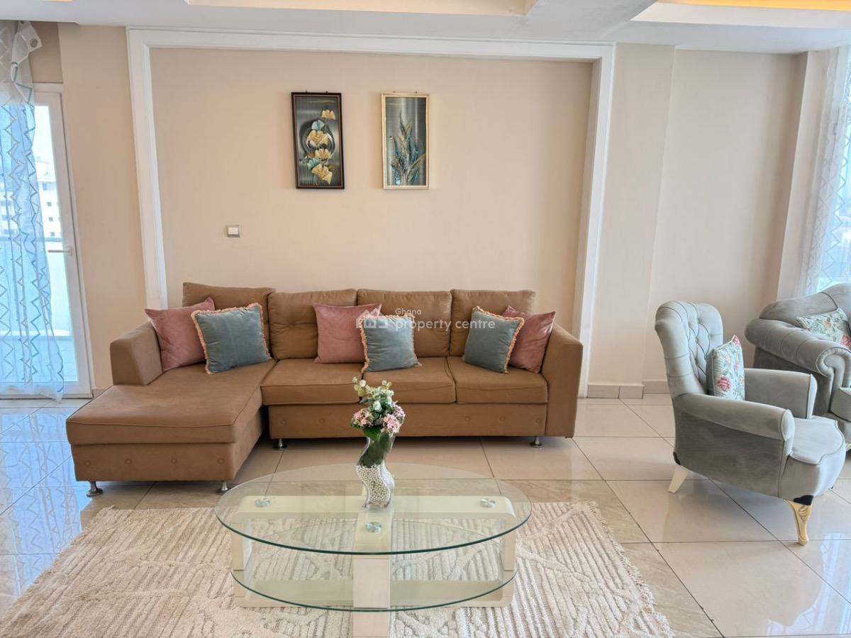 Furnished 3 Bedroom Apartment, West Airport, Airport Residential Area, Accra, Apartment for Rent