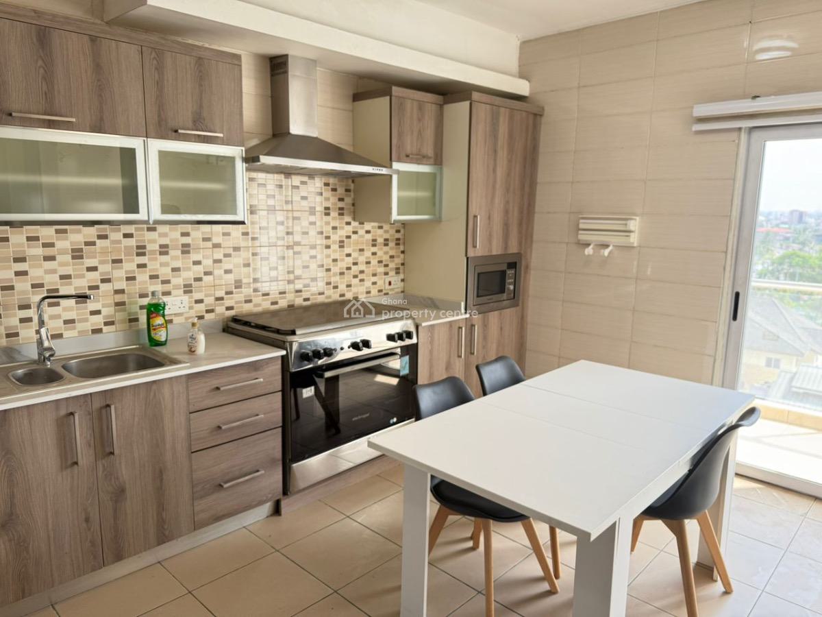 Furnished 3 Bedroom Apartment, West Airport, Airport Residential Area, Accra, Apartment for Rent