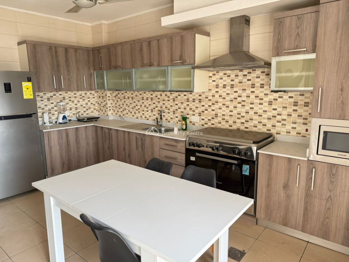 Furnished 3 Bedroom Apartment, West Airport, Airport Residential Area, Accra, Apartment for Rent