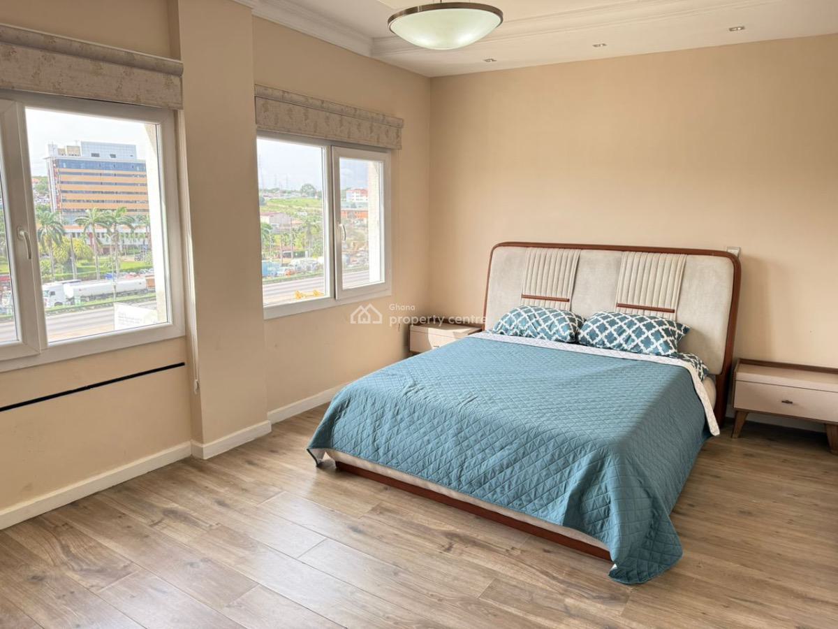 Furnished 3 Bedroom Apartment, West Airport, Airport Residential Area, Accra, Apartment for Rent