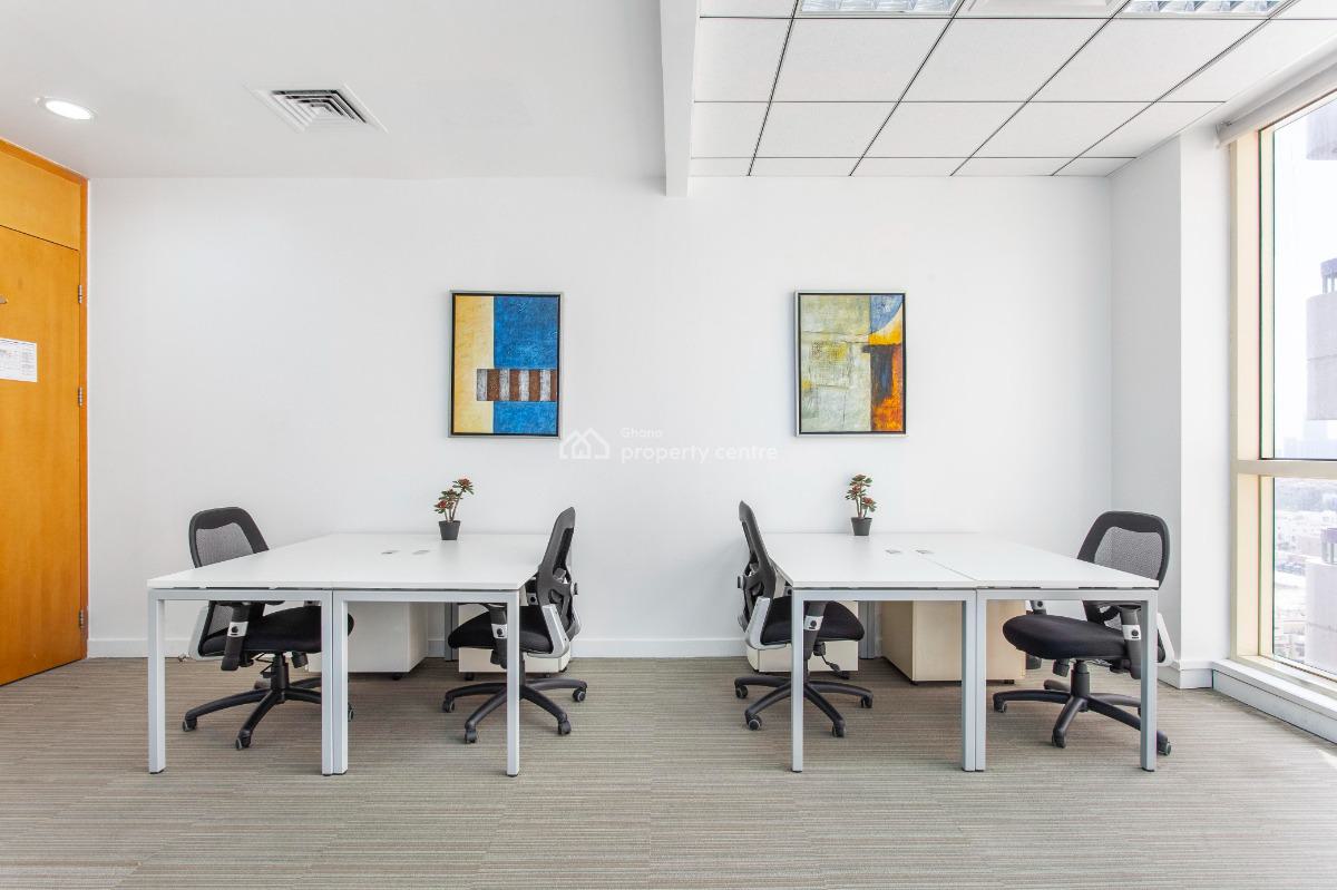 Private Office Space for 3 Persons in Regus Oma Building, Airport Residential Area, 3rd Floor, Oma Building, Airport Residential Area, Accra, Office Space for Rent