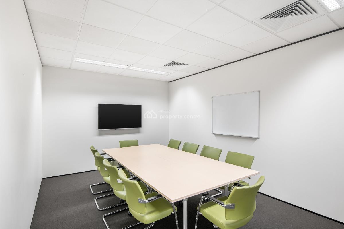 Open Plan Office Space for 15 Persons in Regus Oma Building, Airport Residential Area, 3rd Floor, Oma Building, Airport Residential Area, Accra, Office Space for Rent