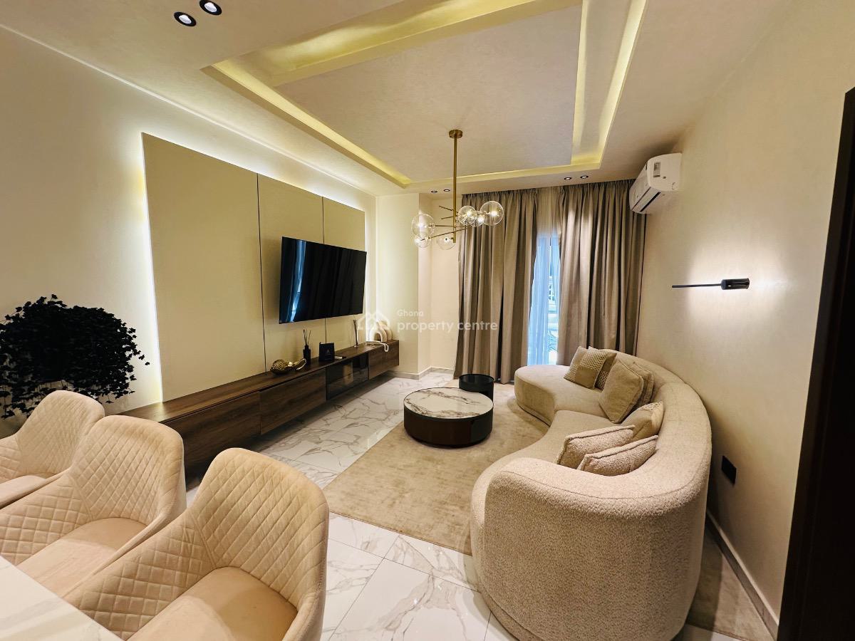 Elegant Furnished 1 Bedroom, Airport Residential Area, Accra, Apartment for Rent