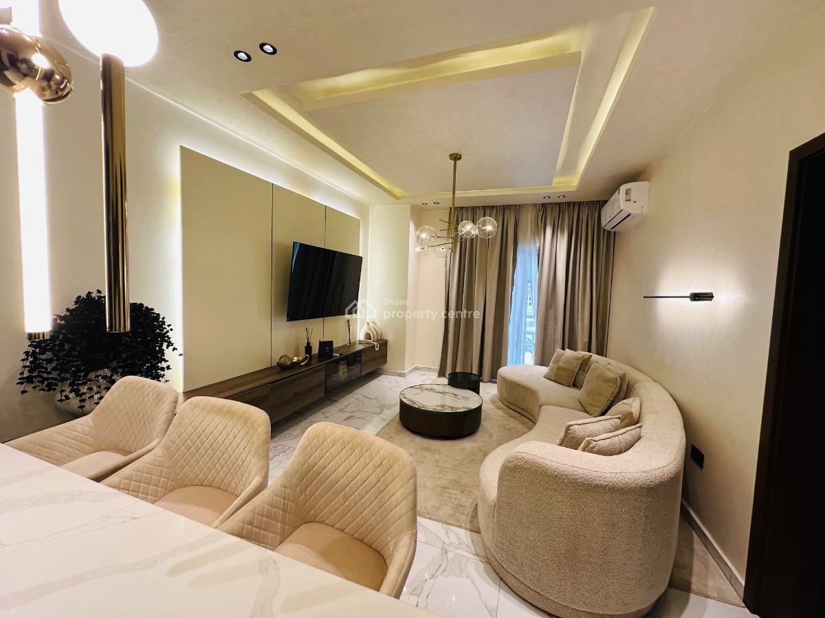 Elegant Furnished 1 Bedroom, Airport Residential Area, Accra, Apartment for Rent