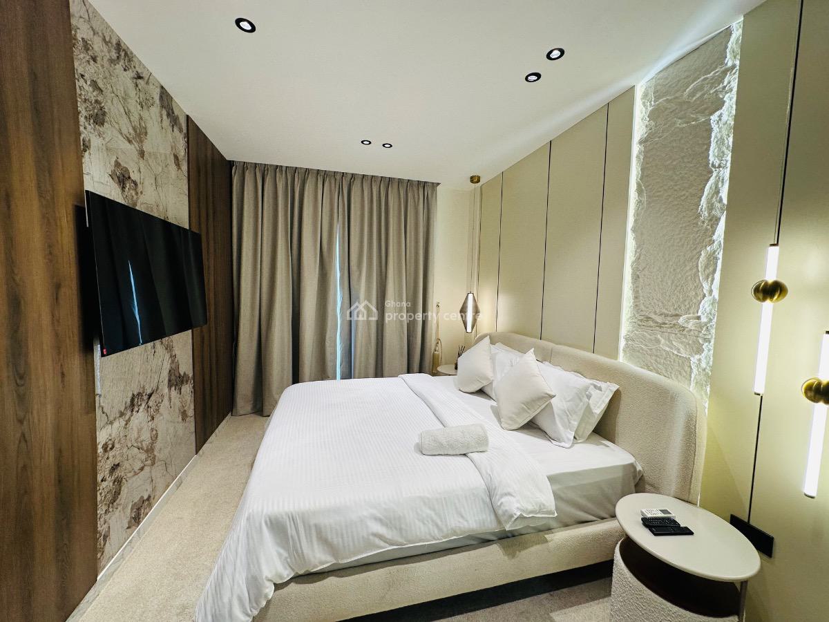 Elegant Furnished 1 Bedroom, Airport Residential Area, Accra, Apartment for Rent