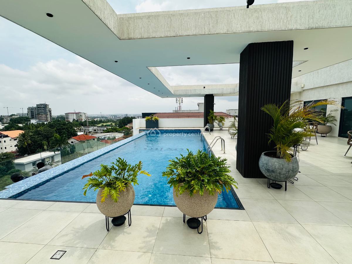 Elegant Furnished 1 Bedroom, Airport Residential Area, Accra, Apartment for Rent